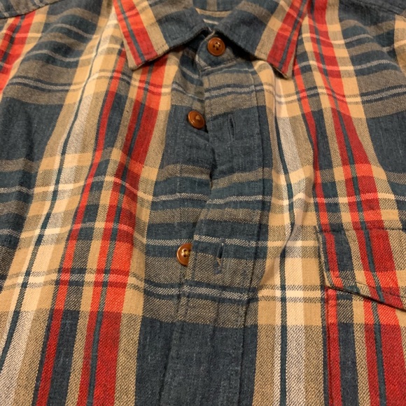 Jcrew patterned flannel button down - Picture 4 of 4
